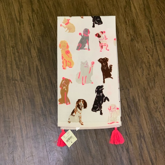 Anthropologie puppy love dish towel - Picture 9 of 10